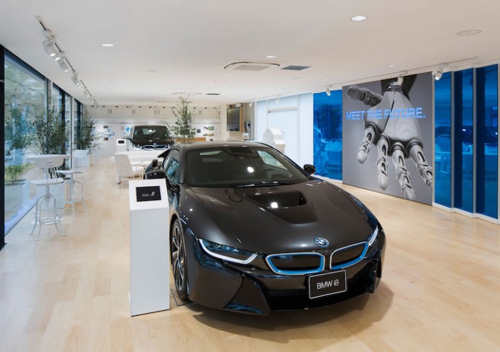 World’s First BMW i Showroom Now Open in Tokyo