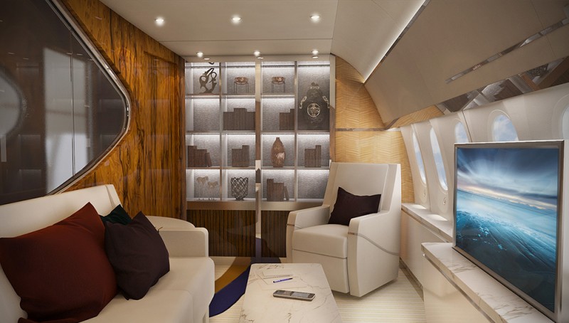 A Look Inside a Custom Boeing 787 9 Dreamliner Private Jet 