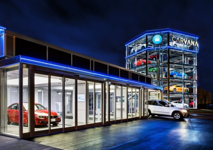Carvana Made a Coin-Operated Vending Machine That Dispenses Cars