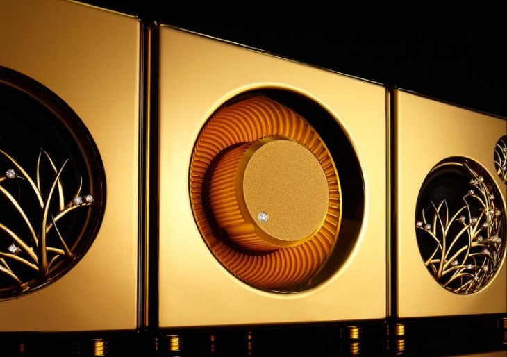 This $5M Sound System Is Made of Over 130 Pounds of Gold and Diamonds