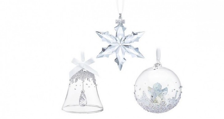 Add Sparkle With Swarovski’s Christmas Ornaments