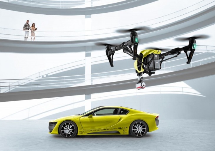 Swiss Tuner Rinspeed Unveils Drone-Equipped Concept