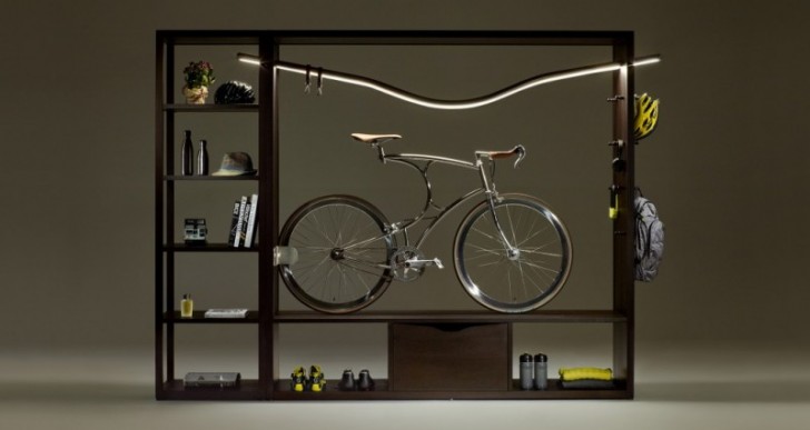 Vadolibero Built the Perfect Bike Shelf