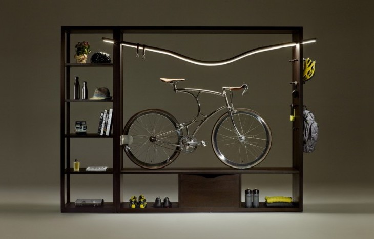 Vadolibero Built the Perfect Bike Shelf