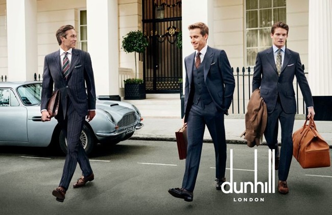 Alfred Dunhill SS16 an Homage to London and Its Gentlemen