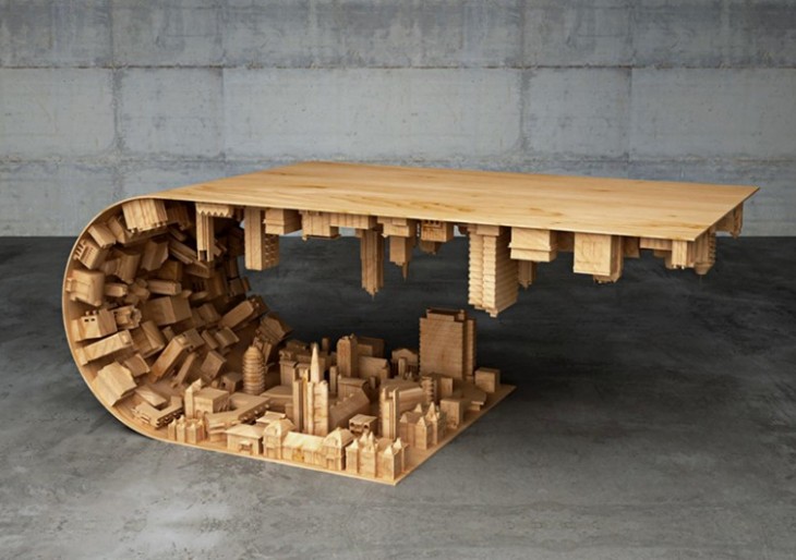 Coffee Table Inspired by ‘Inception’ Movie