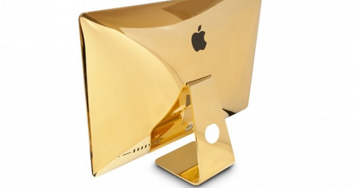 Goldgenie’s New Service Covers iMacs and Macbooks in Gold