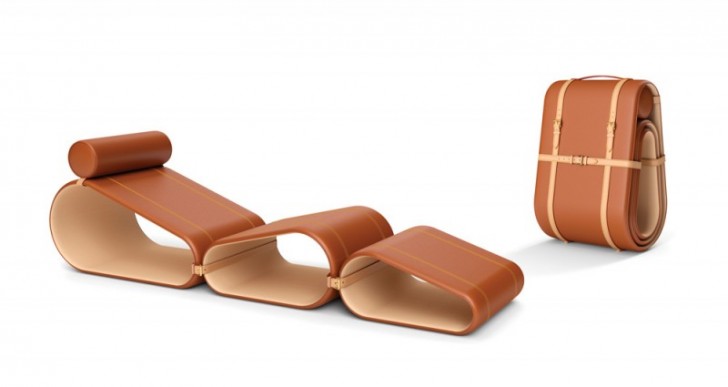 Louis Vuitton Adds Portable ‘Lounge Chair’ to Objets Nomades Collection