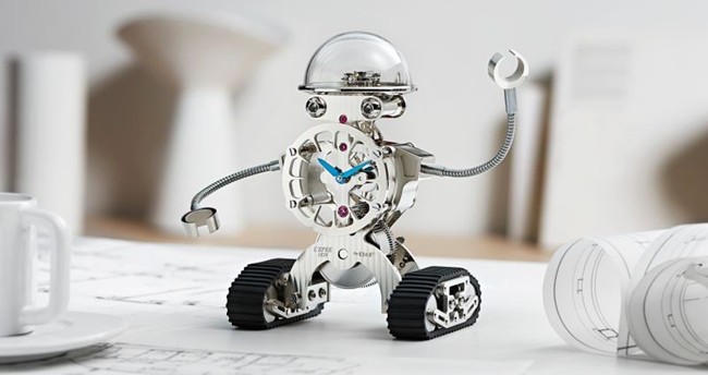 MB&F Sherman Is a Robot-Shaped Clock