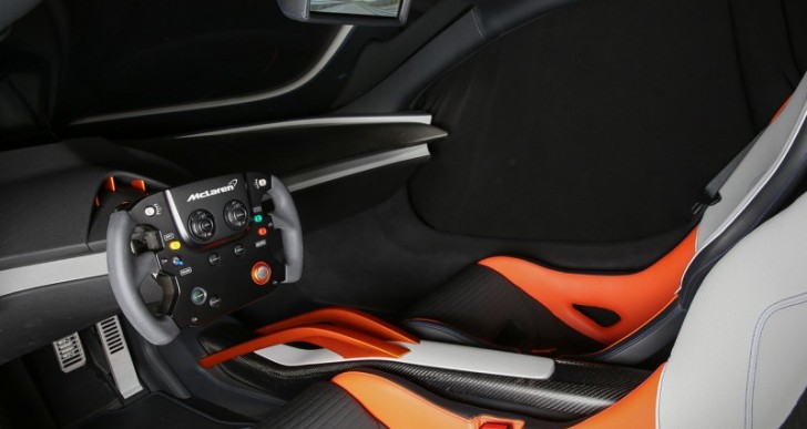 McLaren 675LT JVCKenwood Concept Has No Gauge Cluster and No Mirrors