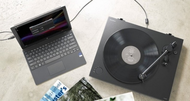 Sony Turntable Turns Vinyl Into 24-Bit Sound