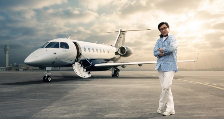 A Look at Jackie Chan’s New Private Jet