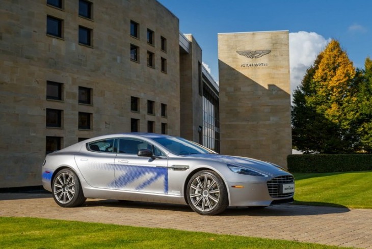 Aston Martin Hints at Electric Future With 1,000-Horsepower RapidE Concept