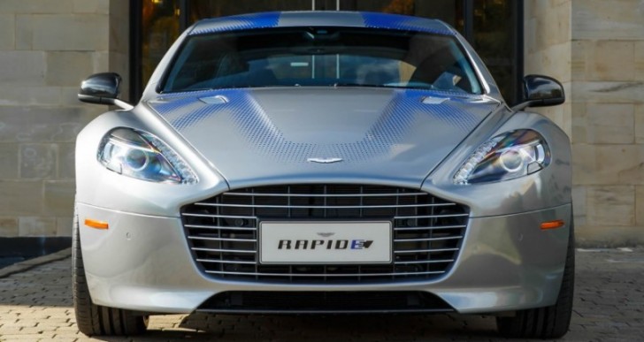 Aston Martin’s RapidE All-Electric Car Will Be Limited to a Run of 155