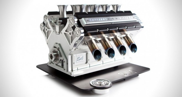 Espresso Veloce Titanio Is the Ultimate Coffee Machine for Car Lovers