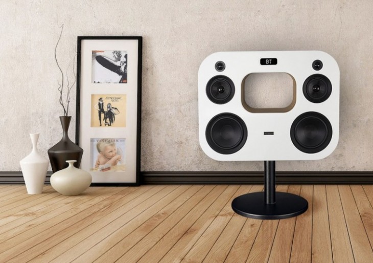 Fluance Fi70 Bluetooth Speaker Stands Out With Unique Design and