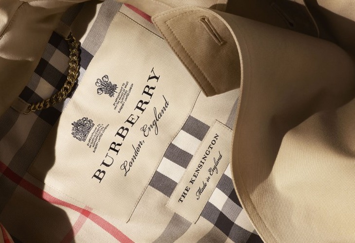 burberry made in england