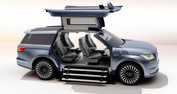 Lincoln Showcases Navigator Concept With Gullwing Doors