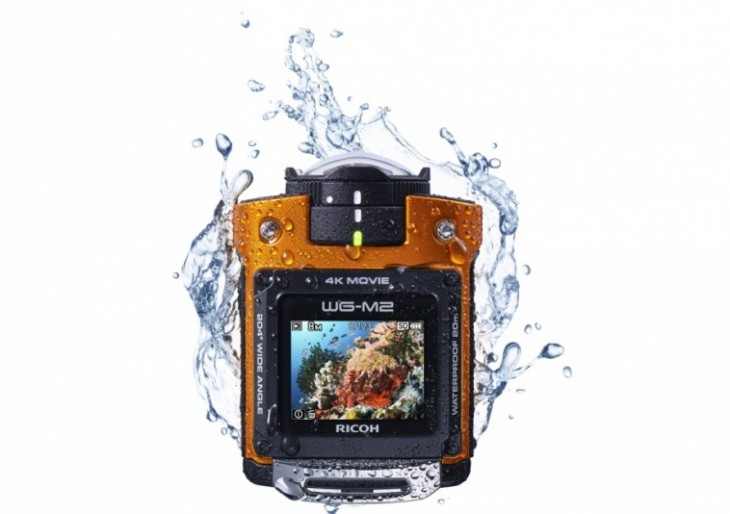 Ricoh Serves Up Rugged, 4K-Capable WG-M2 Action Cam
