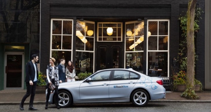 BMW Launches Car Sharing Pilot Called ‘ReachNow’