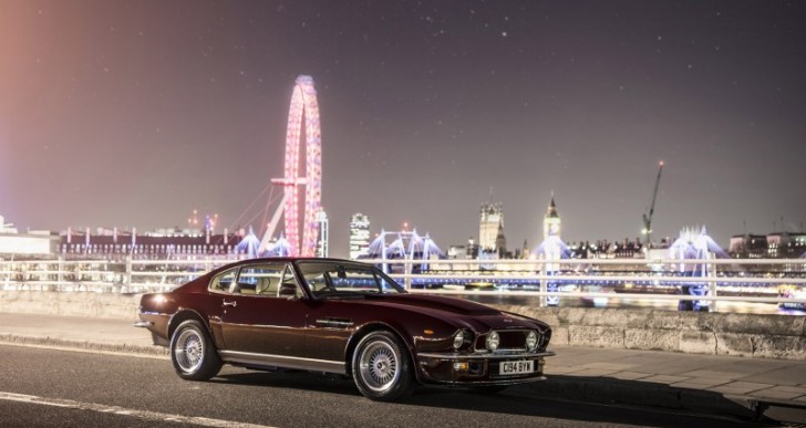 Elton John’s 1985 Aston Martin V8 Vantage Saloon Is on the Market