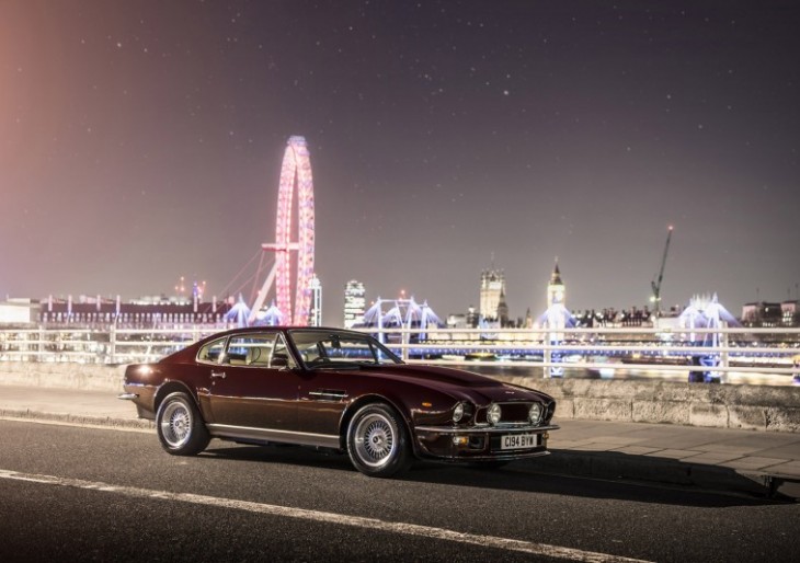 Elton John’s 1985 Aston Martin V8 Vantage Saloon Is on the Market
