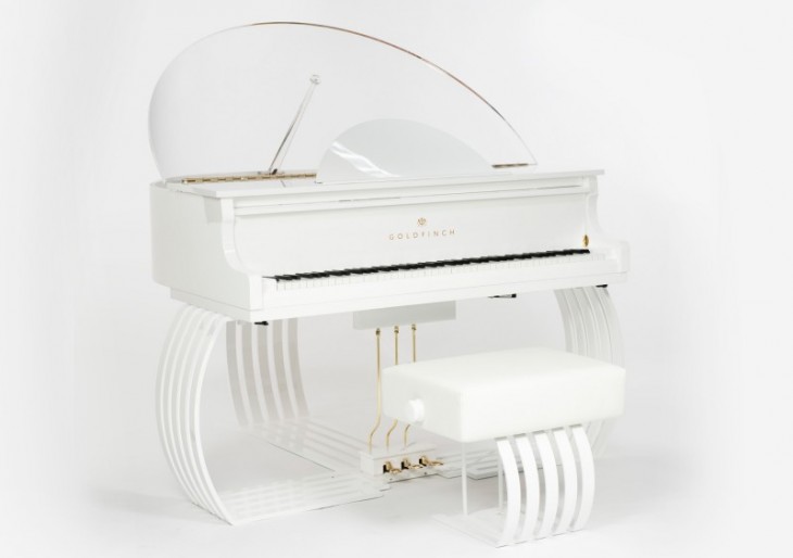 The World’s Smallest Grand Piano Was Designed Exclusively for a Superyacht