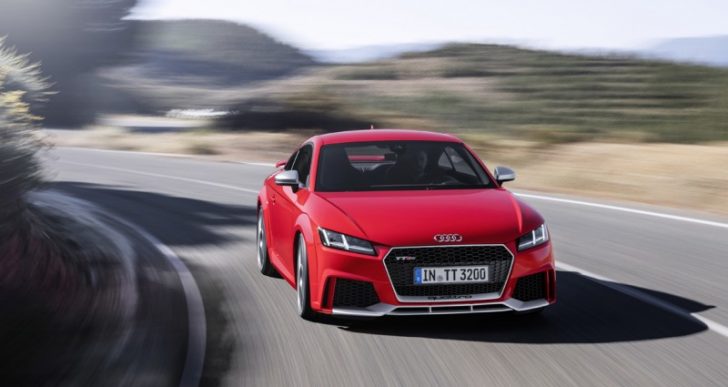 2017 Audi TT RS Comes With 400 Horsepower and a Mean Look