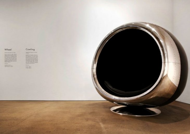 Boeing 737 Engine Cowling Turned Into Chair