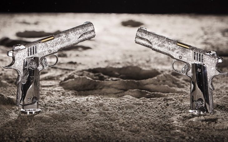 Cabot Gun’s $4.5M Big Bang Pistol Set Made From Meteorite