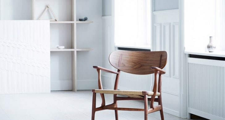 Danish Designer Hans J Wegner’s CH22 Lounge Chair Reissued