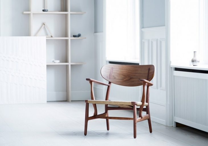 Danish Designer Hans J Wegner’s CH22 Lounge Chair Reissued