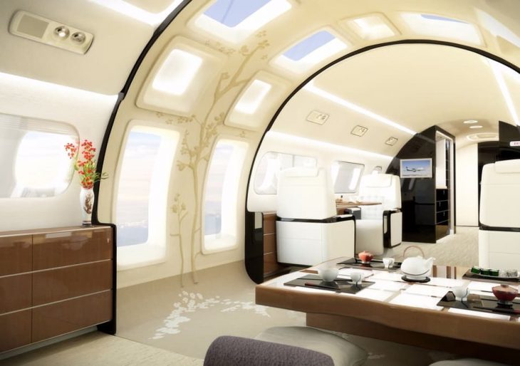 Embraer Jets to Feature Large Windows and Skylights