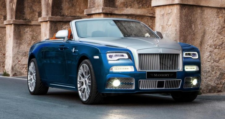 German Tuner Mansory Makes the Rolls-Royce Dawn More Powerful and More Flashy
