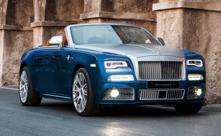 German Tuner Mansory Makes the Rolls-Royce Dawn More Powerful and More Flashy