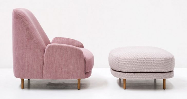 Italian Brand Tacchini Shows Off Contemporary Armchair and Sofa
