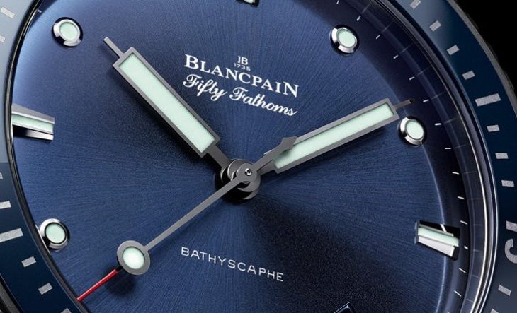 Blancpain Fifty Fathoms Bathyscaphe Gets a New Plasma Gray Ceramic Case