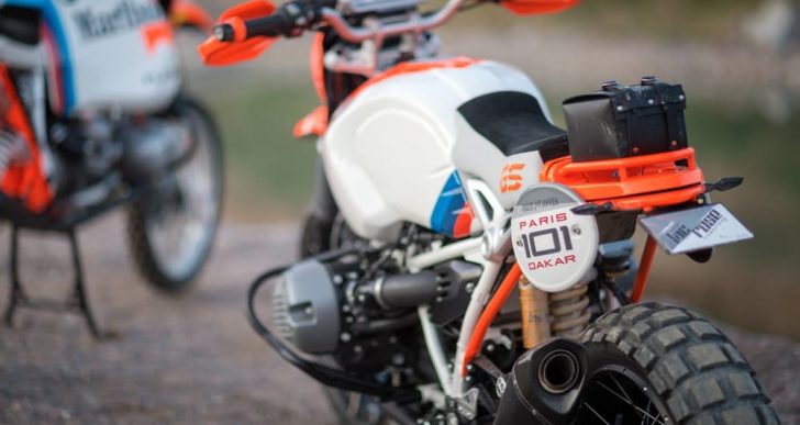 BMW’s Motorrad Concept Lac Rose Harkens Back to ’80s Dakar Wins