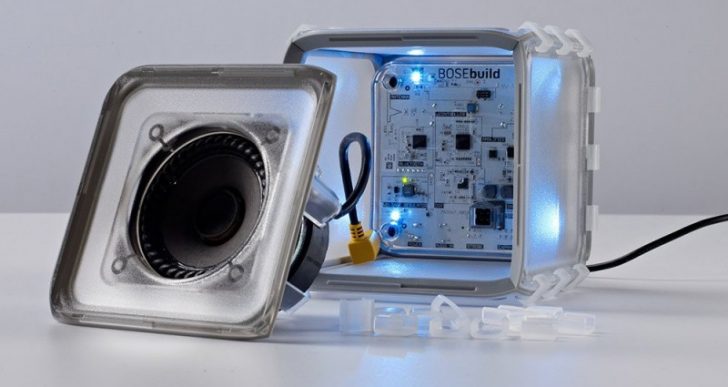 Kids Can Build Their Own Bluetooth Speaker with Bose’s Bosebuild Speaker Cube