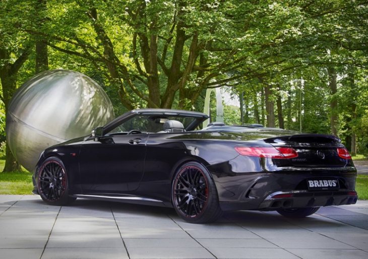 Mercedes S63 Cabriolet Gets a Serious Power Upgrade by Brabus
