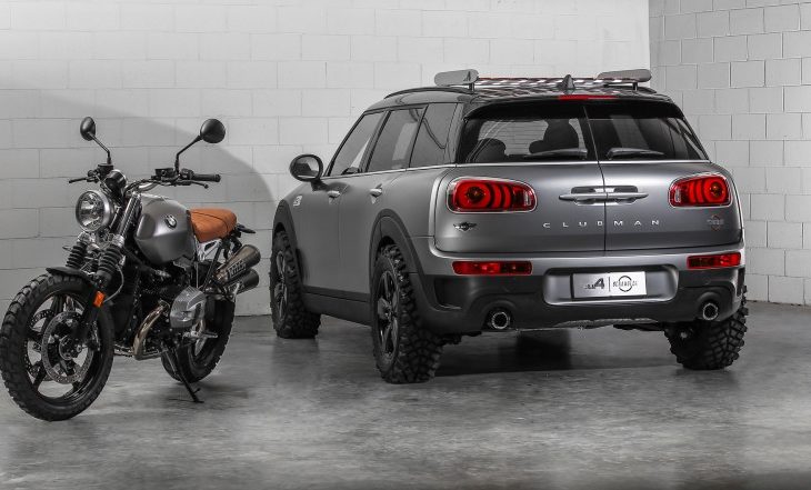 Mini’s Clubman All4 Scrambler Brings A Motorbike Ethos to the Compact Wagon