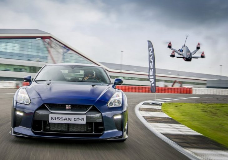 Nissan Built a Drone To Keep Up With Its New GT-R