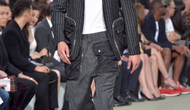 Pinstripes, Checkerboards and…Dollar Bills? Givenchy’s Spring Line Piles on the Patterns