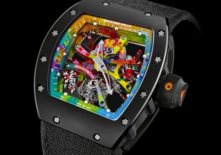 Richard Mille Teams up With Graffiti Artist Cyril Phan for this Very Special RM 68-01 Kongo Tourbillon Watch