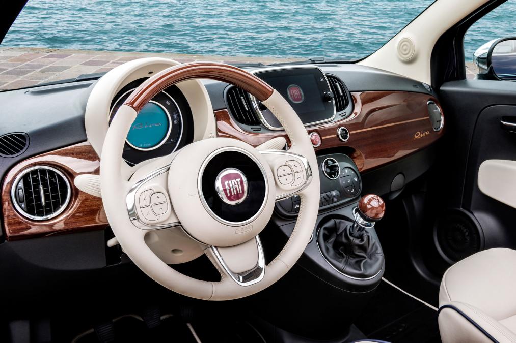 The New Fiat 500 Riva Edition Brings The Sea To The Street American Luxury