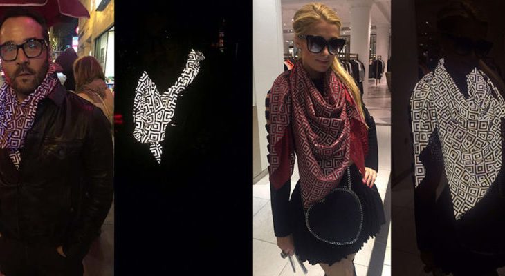 Beat the Paparazzi With This Anti-Flash Scarf
