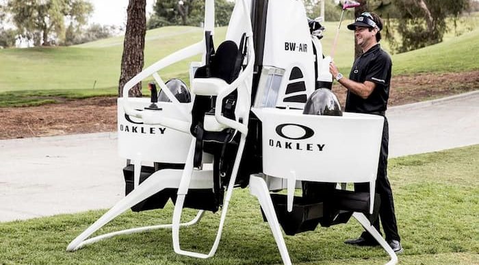 Golf Carts Just Not Cutting It? Check Out Bubba Watson’s Jetpack