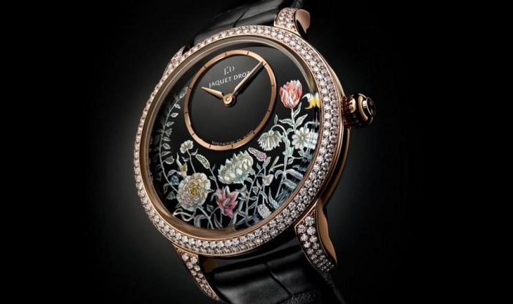 In Bloom: The Jaquet Droz Petite Heure Minute Thousand Year Lights Wristwatch