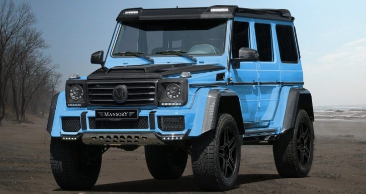 Mansory’s G 4×4² is Ice Cold