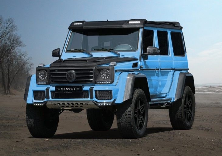 Mansory’s G 4×4² is Ice Cold